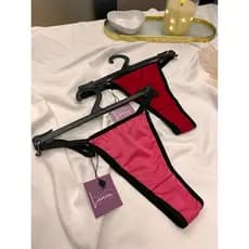 Kit com 2 Calcinhas Fio Confortável Feminina
