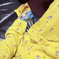[Vitality Kitten] Novo estilo de algodão puro para casa, menina coreana, primavera verão, roupa externa estampada, terno