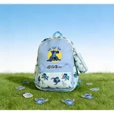 Stitch Grande Capacidade Crianças Mochila Leve
