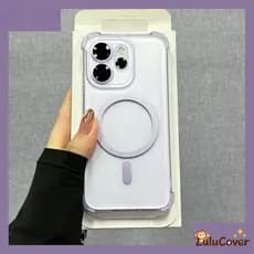 Capas Magnéticas Foscas Compatíveis Com OPPO Reno 14F 14 13 13F 12 12F 11 10 Pro Plus + 5G 4G Capa Fofa Simples Fosca Co