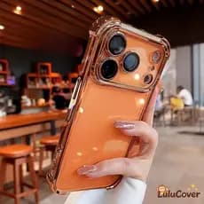 Capa Transparente Com Moldura Brilhante Para Motorola Moto G86 G84 G72 G60 G60S G56 G54 G52 G40 Fusion Edge 60 50 Neo Pr