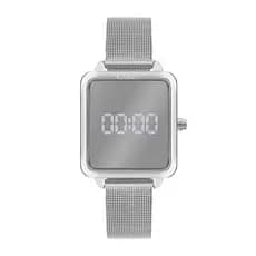Relógio Euro Feminino Fashion Fit Reflexos Prata - EUDS8054AD/4K