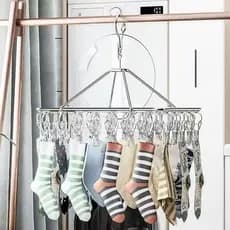 Varal 40 Prendedores Para Roupa Intima Para Calcinha Meia Cueca  Reforçado inox 10/20/40/60 Prendedores