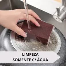 Esponja Mágica Remove Ferrugem e Risco para Forno Panela Inox TOP