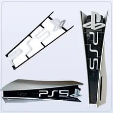 Aplique Friso Gamer para PS5 Fat Slim Pro Uso Horizontal e Vertical