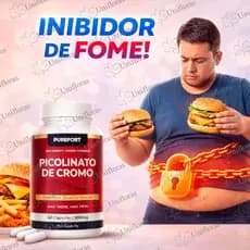 Picolinato de Cromo | Inib'idor de Apetite | Suplemento natural | Purefort