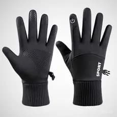 Luvas de Motocicleta Impermeáveis à Prova de Frio e Chuva Luvas de Manga Longa para Motocicleta Adequadas