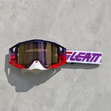 LEATT Velocity 6.5 Iriz Óculos De Motocross UV400 Homens Mulheres Motocicleta Off-road Capacete Esportivo Moto Para Endu