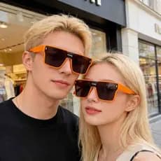 2026 Óculos de Sol Europeus Americanos Homens Moda Óculos de Sol Mulheres Óculos de Sol