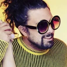 Europeu americano Retro Oversized quadro redondo óculos de sol das mulheres dos homens na moda rosto redondo mais magro