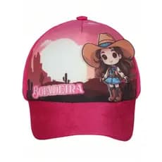 BONÉ BEBÊ BOIADEIRA PINK