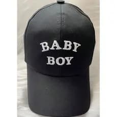 BONÉ INFANTIL 100% ALGODÃO - BORDADO  BABY BOY - 2 A 5 ANOS