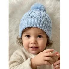TOUCA DE FRIO TRICÔ PARA BEBÊS - 06 MESES A 2 ANOS
