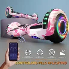 Hoverboard auto-equilibrado | Hoverboard Infantil | Presente do Dia das Crianças e de aniversário，Com kit de proteção