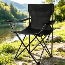 cadeira camping dobravel 200kg Porta Copos com Porta Copos Pesca Praia Acampamento com bolsa 1 /2 peças