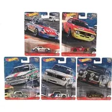 Hot Wheels Rodas Quentes Premium 2020 71 Porsche 911 , Alfa Romeo Giulia Sprint GTA , 71 Datsun 510 , BMW 2002 , 70 Ford