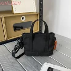 Pingente De Bolsa De Moedas De Nylon XINLEEN , Carteira Masculina Com Chaveiro Portátil , Mini Crossbody Leve
