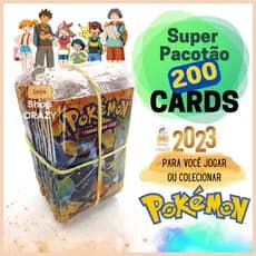50 Pacotinhos POKEBALL v.2024 | São 200 CARDS e CARTAS | Pokeball GO United Battle