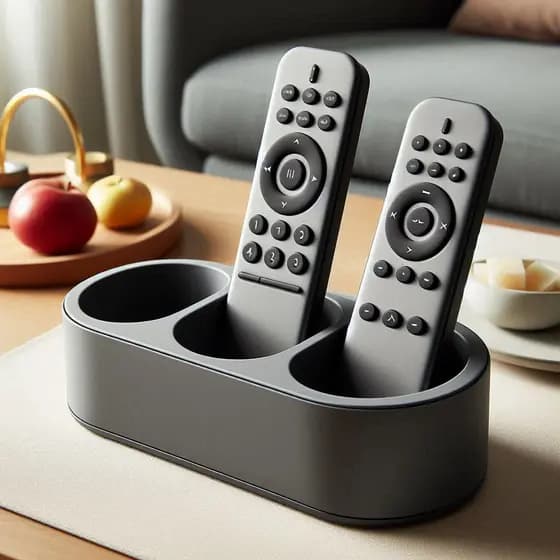 Organizador de Controle Remoto Porta Controles de Mesa Multiuso para Sala Design Moderno Durável