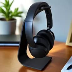 Suporte para Headset Gamer Stand Base Antiderrapante Organizador de Mesa para Setup Gamer HomeOffice