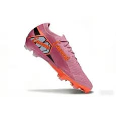 022602 Eaeovni Tênis Masculino Sapatos De Futebol Botas Feminino Chuteiras Campo FG Bege Baixo Topo