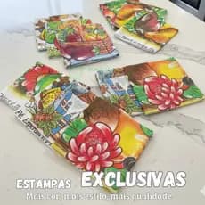 Kit 12 Pano de Prato 73x43 100% Algodão – Kit Sortido para Cozinha - Alta Absorção e Macio