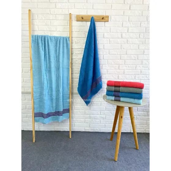 Toalha de Banho Duo Camesa Alta Absorção e Maciez 62x130 – 100% Algodão Premium