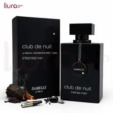 Perfume Árabe Club de Nuit Isabelle La Belle 100ml Amadeirado Cítrico Intenso e Sofisticado