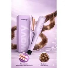 Modelador Triondas Ondas de Sereia Cabelo Estilo Praia 220v