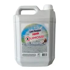 Lava Roupas Líquido 5 Litros QUIMOSSI Coco – Super Econômico, Limpa e Perfuma