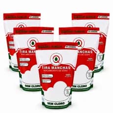 Kit 5 Kg Percarbonato de sódio 100% Puro Tira Manchas Roupas E Geral