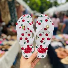 Chinelo Infantil Feminino Menina Confortável Moda Verão