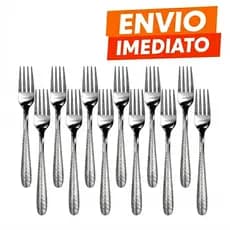 Kit 12 Garfos de Mesa Inox Frevo – Linha Chile (18 cm)