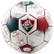 Bola De Futebol Campo 05 Dualt Fluminense Assinaturas - Oficial