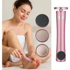 Esfoliador Pés Lixa Pedicure Remove Calos Grossos Alisa Pele Spa Limpeza Maciez Profissional