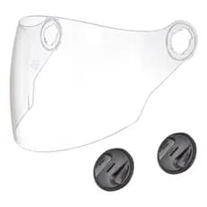 Viseira Cristal + Reparo Capacete Aberto Pro Tork New Atomic / New Liberty 3