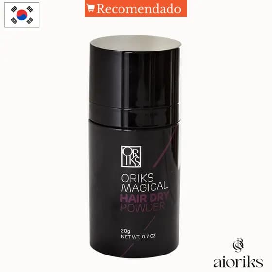 Pó para Disfarce de Falhas e Fios Brancos 20g | AIORIKS Hair Powder