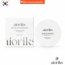 AIORIKS Cushion Solar FPS50+ PA++++ | Protetor Solar Facial Coreano Hidratante
