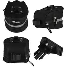 Bolsa Selim Everest Nylon Bolsinha Mtb Speed Bicicleta Case Bike C/Refletor 110 X 170 X 120mm