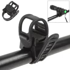 SUPORTE P/ BIKE TIPO ABRACADEIRA UNIVERSAL P/ FAROL / BOMBA