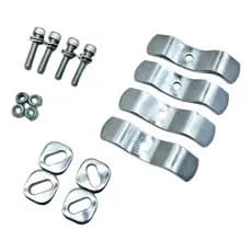 CONJUNTO PRESILHAS FIXAR BASE BAÚ GIVI ( Z410R ) 35 FLOW 33 45 47 LITROS