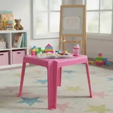 Mesa de Atividades Infantil Para Meninas Rosa Multiuso