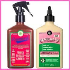 Kit Crescimento e Saúde – Tônico Rapunzel 250ml + Acidificante 250g Lola Cosmetics