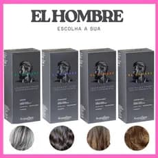 Kit Coloração Creme El Hombre - Acquaflora