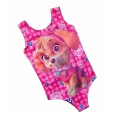 Body Infantil Patrulha Canina Menina: Maiô e Fantasia Temática Skye. Bore Regata Ideal para Festas e Praia PROMOÇÃO