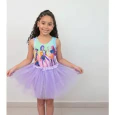 Body Infantil Menina K-Pop Huntrix: Fantasia Carnaval e Bloquinho. Roupa Temática Guerreiras Kids Estilosa PROMOÇÃO