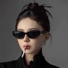 2026 novo estilo olho de gato óculos de sol feminino High-End moda ciclismo óculos de sol Anti-ultravioleta menina quent