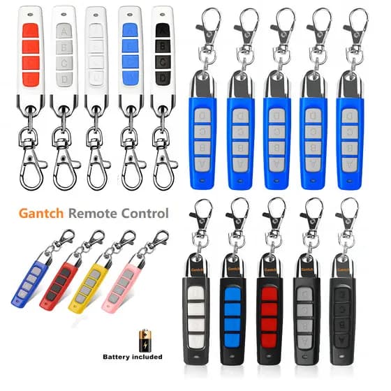 5-PCS Controles Remotos Para Portão De Garagem 433 MHz 4 Em 1 Controle Eletrônico Automático De Porta , Remoto De Persia