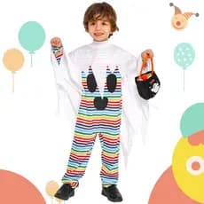 Fantasia de truque ou travessura de Halloween fantasia infantil fantasia de dramatização