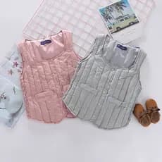 Senhoras para baixo colete de algodão tamanho grande leve interior exterior mãe magro-ajuste quente colete Close-fit